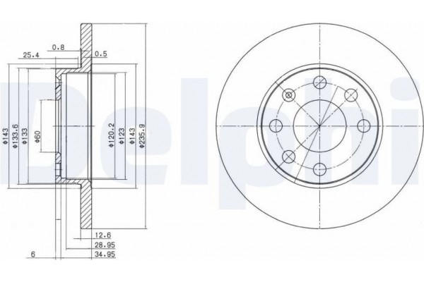 Delphi Δισκόπλακα - BG2148