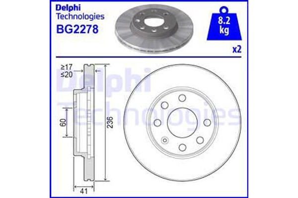 Delphi Δισκόπλακα - BG2278