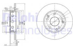 Delphi Δισκόπλακα - BG2288