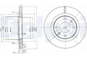 Delphi Δισκόπλακα - BG2387