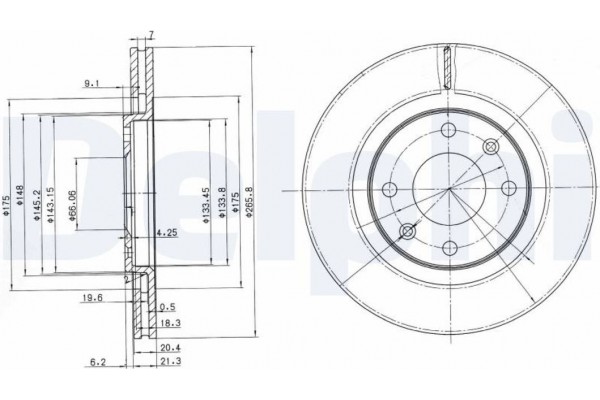 Delphi Δισκόπλακα - BG2387
