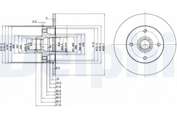 Delphi Δισκόπλακα - BG2389