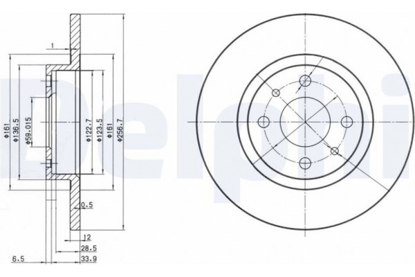 Delphi Δισκόπλακα - BG2411