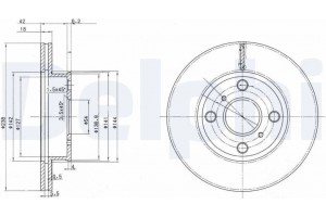 Delphi Δισκόπλακα - BG2424