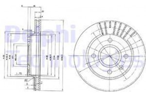 Delphi Δισκόπλακα - BG2440