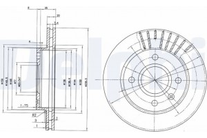 Delphi Δισκόπλακα - BG2440