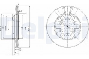 Delphi Δισκόπλακα - BG2457