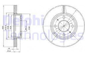Delphi Δισκόπλακα - BG2565