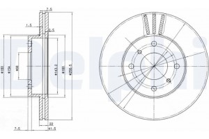 Delphi Δισκόπλακα - BG2567