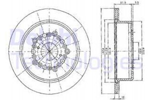 Delphi Δισκόπλακα - BG2662