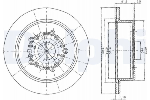 Delphi Δισκόπλακα - BG2662