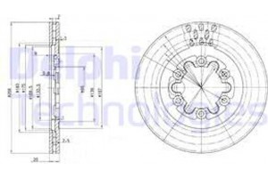 Delphi Δισκόπλακα - BG2678