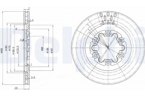 Delphi Δισκόπλακα - BG2678