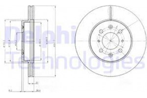 Delphi Δισκόπλακα - BG2759
