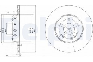 Delphi Δισκόπλακα - BG2769