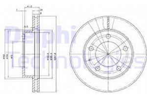 Delphi Δισκόπλακα - BG2779