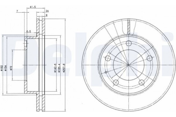 Delphi Δισκόπλακα - BG2779