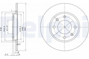 Delphi Δισκόπλακα - BG2800