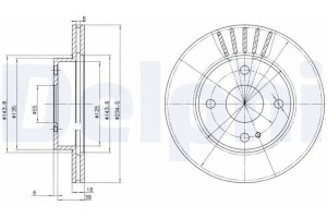 Delphi Δισκόπλακα - BG2802