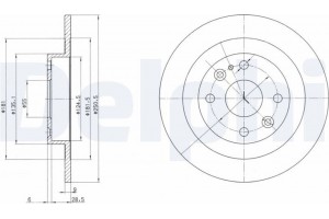 Delphi Δισκόπλακα - BG2805