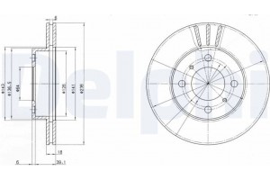 Delphi Δισκόπλακα - BG2810