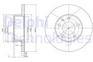 Delphi Δισκόπλακα - BG2845
