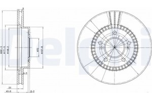 Delphi Δισκόπλακα - BG3061