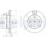 Delphi Δισκόπλακα - BG3127