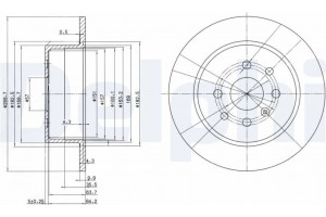 Delphi Δισκόπλακα - BG3141