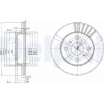 Delphi Δισκόπλακα - BG3173