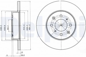 Delphi Δισκόπλακα - BG3262