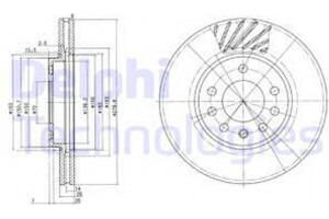 Delphi Δισκόπλακα - BG3405