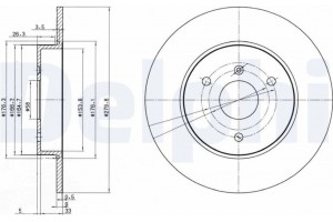 Delphi Δισκόπλακα - BG3526