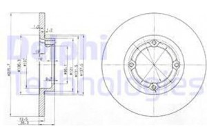 Delphi Δισκόπλακα - BG3551