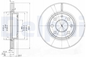 Delphi Δισκόπλακα - BG3568
