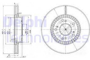 Delphi Δισκόπλακα - BG3720