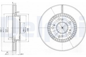 Delphi Δισκόπλακα - BG3720