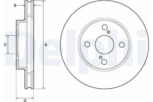 Delphi Δισκόπλακα - BG3734
