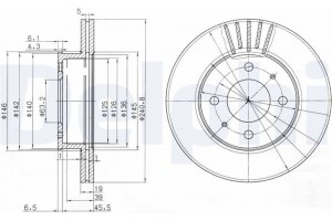Delphi Δισκόπλακα - BG3749