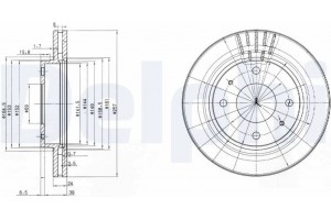 Delphi Δισκόπλακα - BG3750