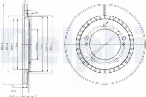 Delphi Δισκόπλακα - BG3820