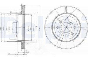 Delphi Δισκόπλακα - BG3884