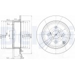 Delphi Δισκόπλακα - BG3889