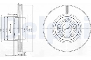 Delphi Δισκόπλακα - BG3913