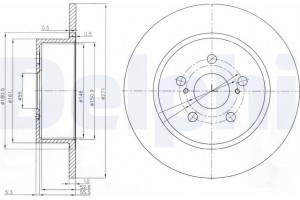 Delphi Δισκόπλακα - BG3922