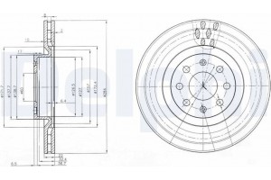 Delphi Δισκόπλακα - BG3944