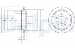 Delphi Δισκόπλακα - BG4121