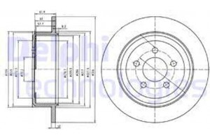 Delphi Δισκόπλακα - BG4159