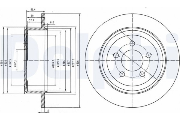 Delphi Δισκόπλακα - BG4159