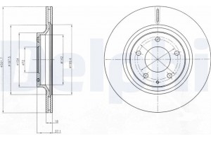 Delphi Δισκόπλακα - BG4182
